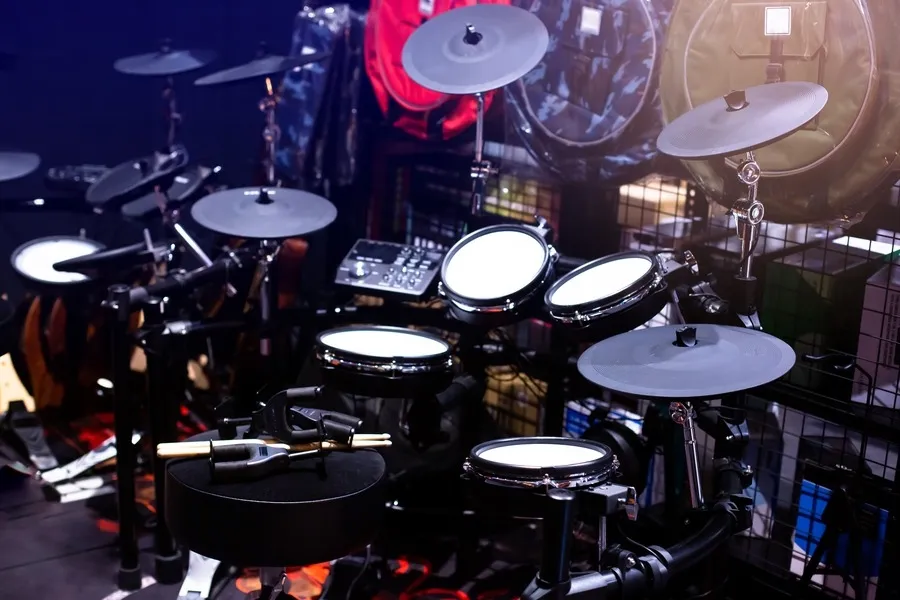 photo d'une batterie électronique