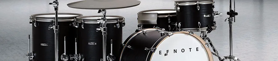 Image d'une batterie électronique noire Efnote