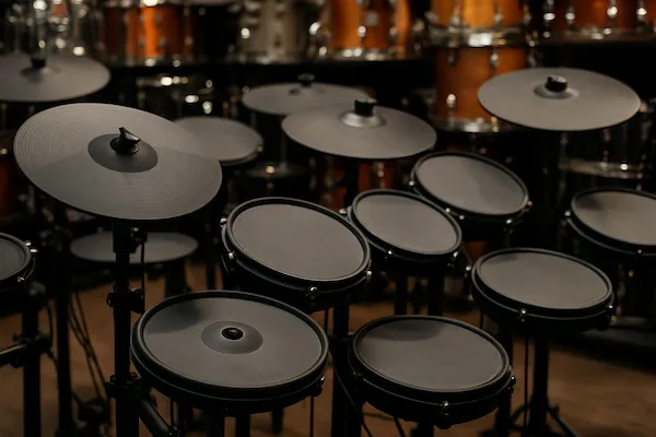 photo de pads de batterie électronique