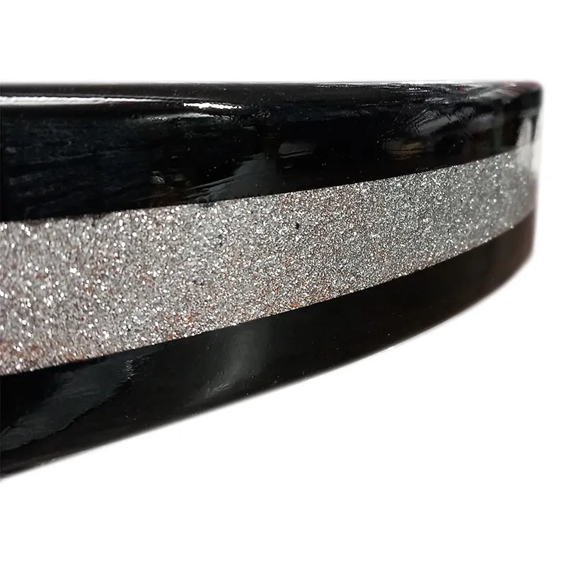 Cercle GC Lalite Drums 22" Black - Gloss Silver Sparkle Inlay