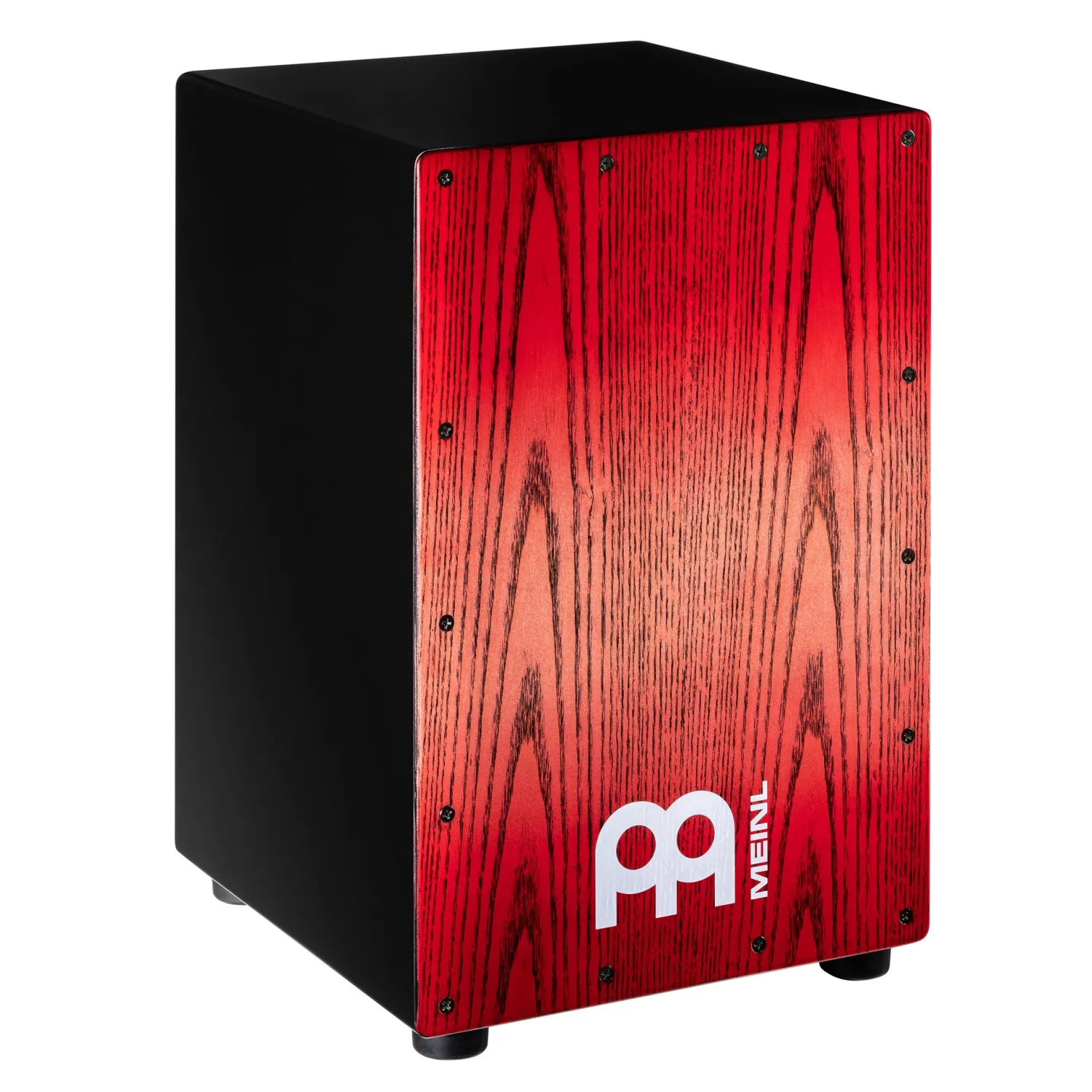 MEINL MCAJ100BK-TRF Cajon Headliner Snare Cajon Tango Red Fade 
