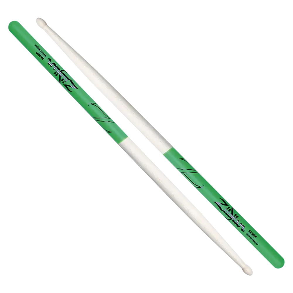 ZILDJIAN 5AMG Baguettes 5A Green Dip Maple