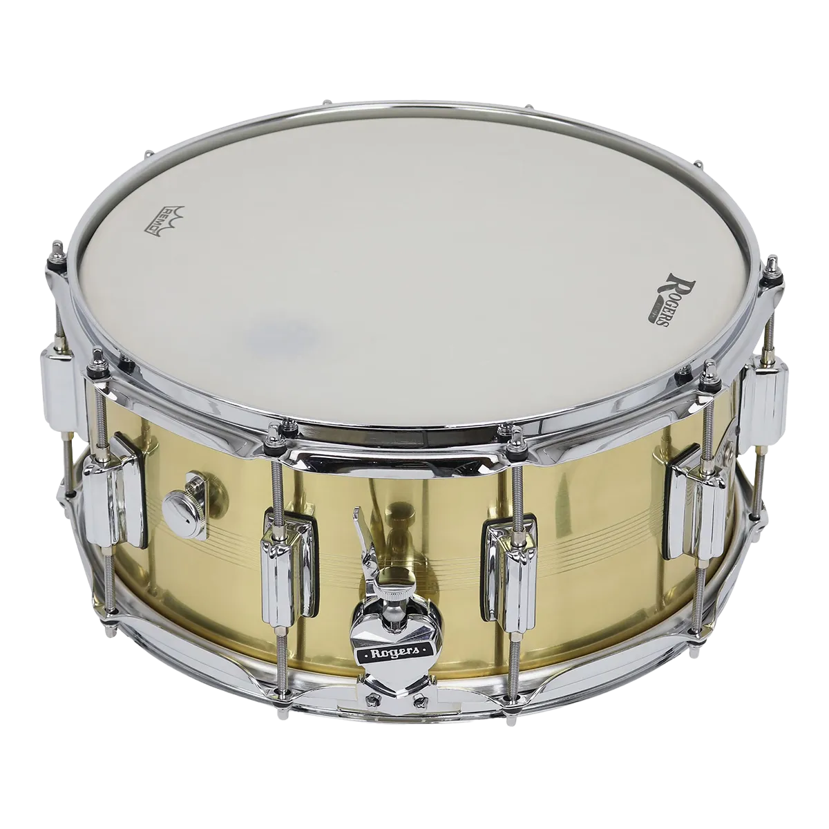 Caisse Claire Rogers 14 X 6.5" Dyna Sonic Brass