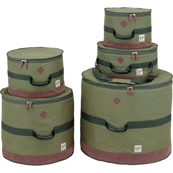 Housse Set Tama Powerpad Designer - Stage 22" - 5Pcs - Moss Green