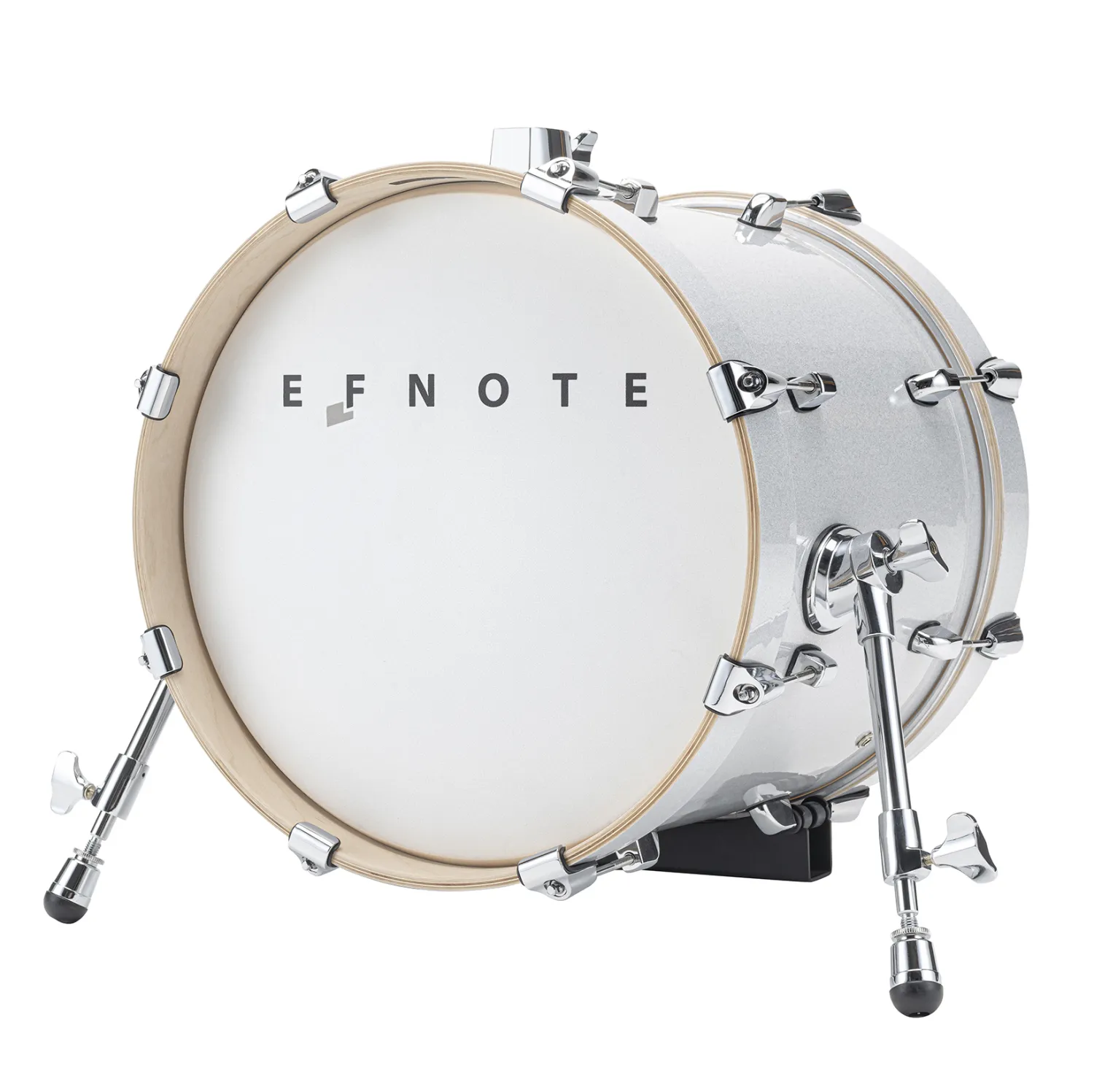 EFNOTE EFD-K1612-WS Pad Grosse Caisse 16 X 12" - White Sparkle