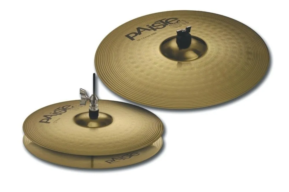 PAISTE 101 Brass Essential Set Pack 2pcs