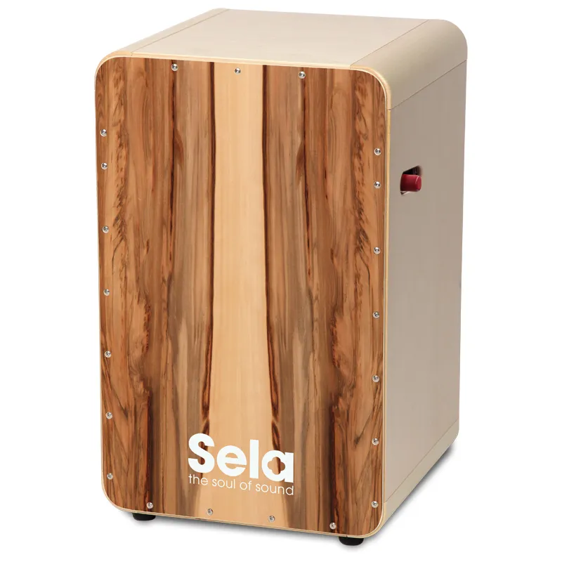 SELA SE-010 Cajon Casela Pro Satin Nut Avec Declencheur 