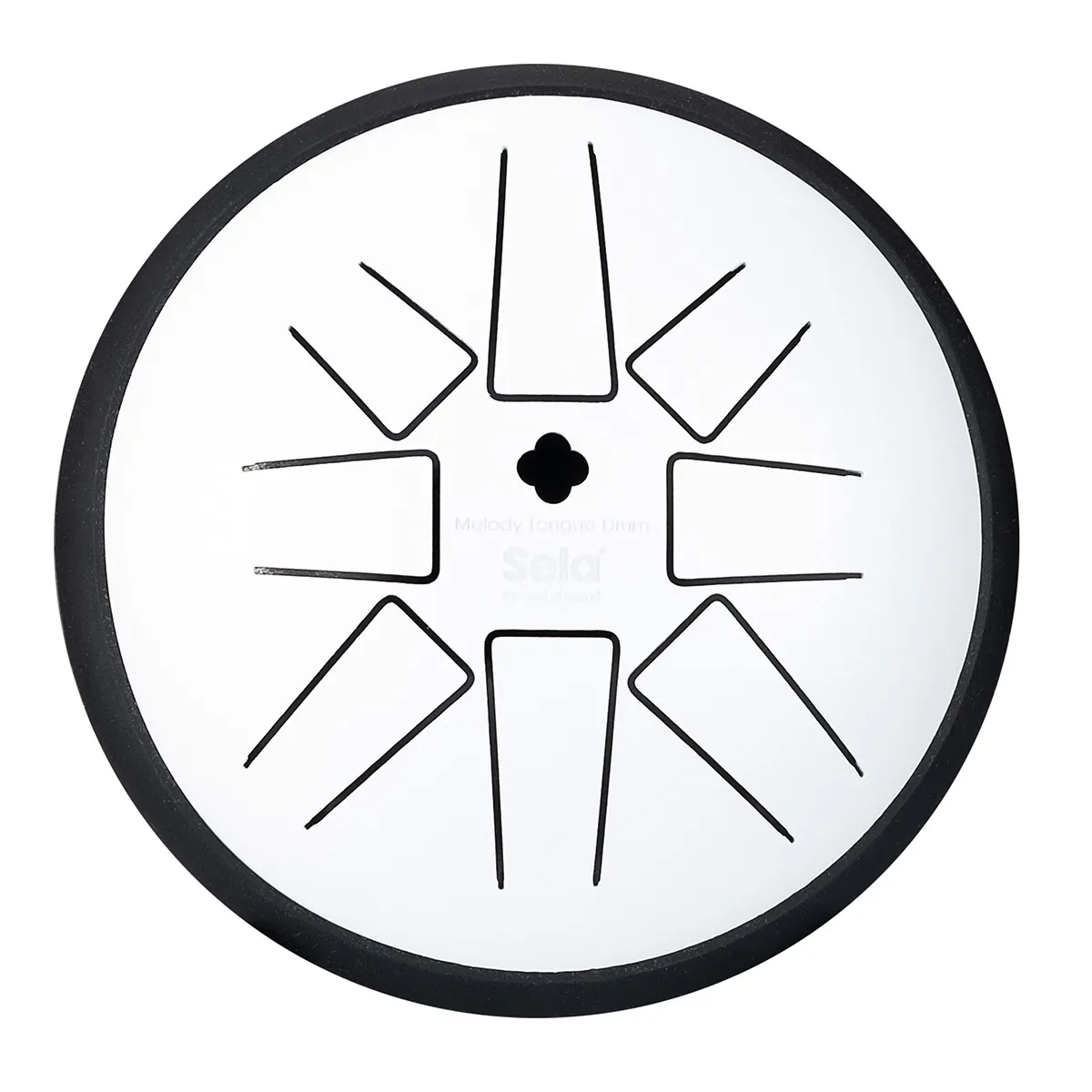 Tongue Drum Sela Melody 6" - G Min - White
