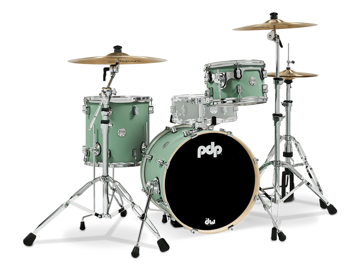 PDP Concept Maple Batterie 18"/3pcs Satin Seafoam