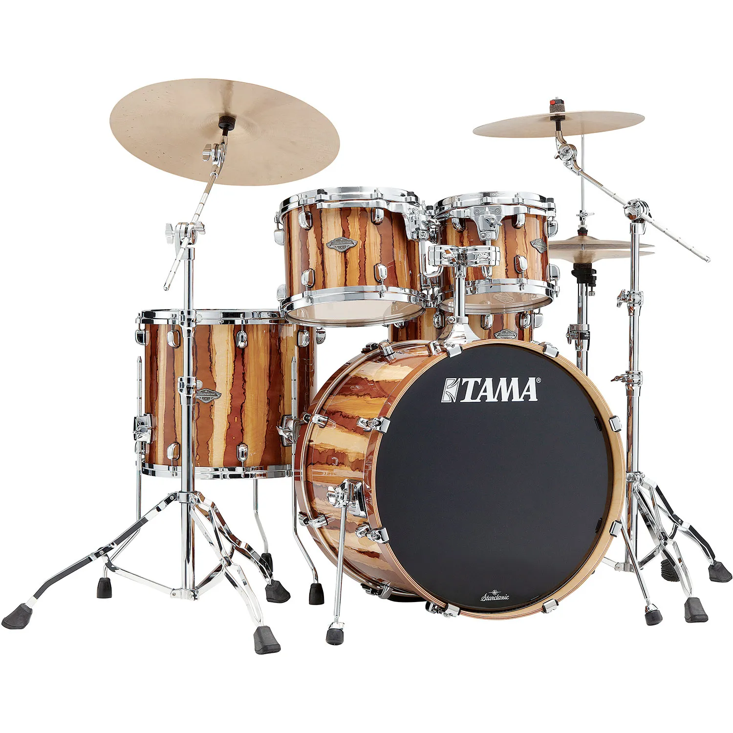TAMA Starclassic Performer Batterie 22"/4pcs Caramel Aurora, Mount