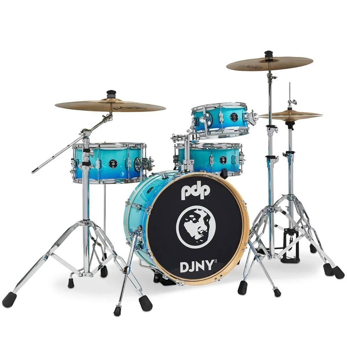 PDP New Yorker Batterie 18"/4pcs Daru Jones Blue Fade