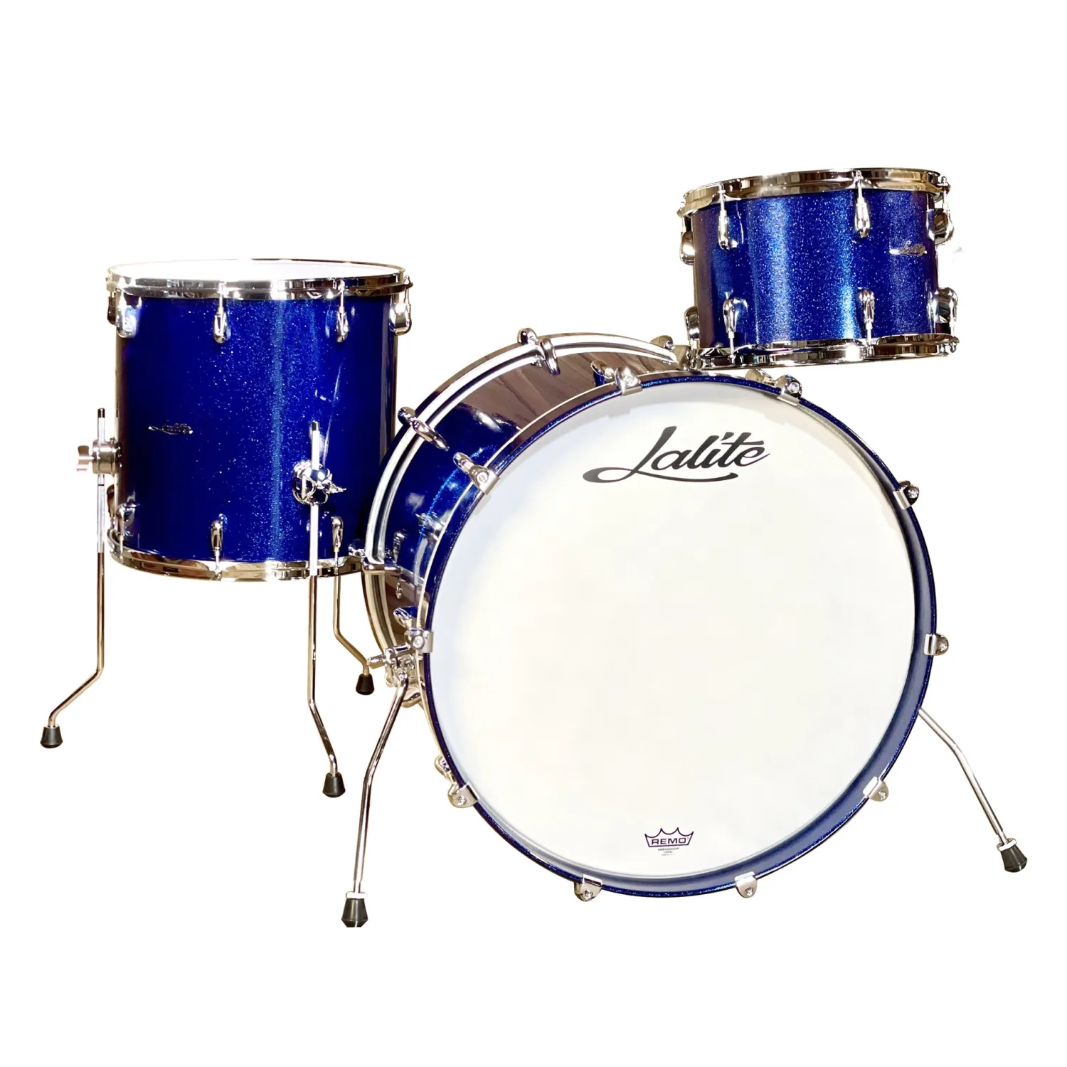 LALITE Lela Series Batterie 22"/3pcs Blue Sparkle Finish
