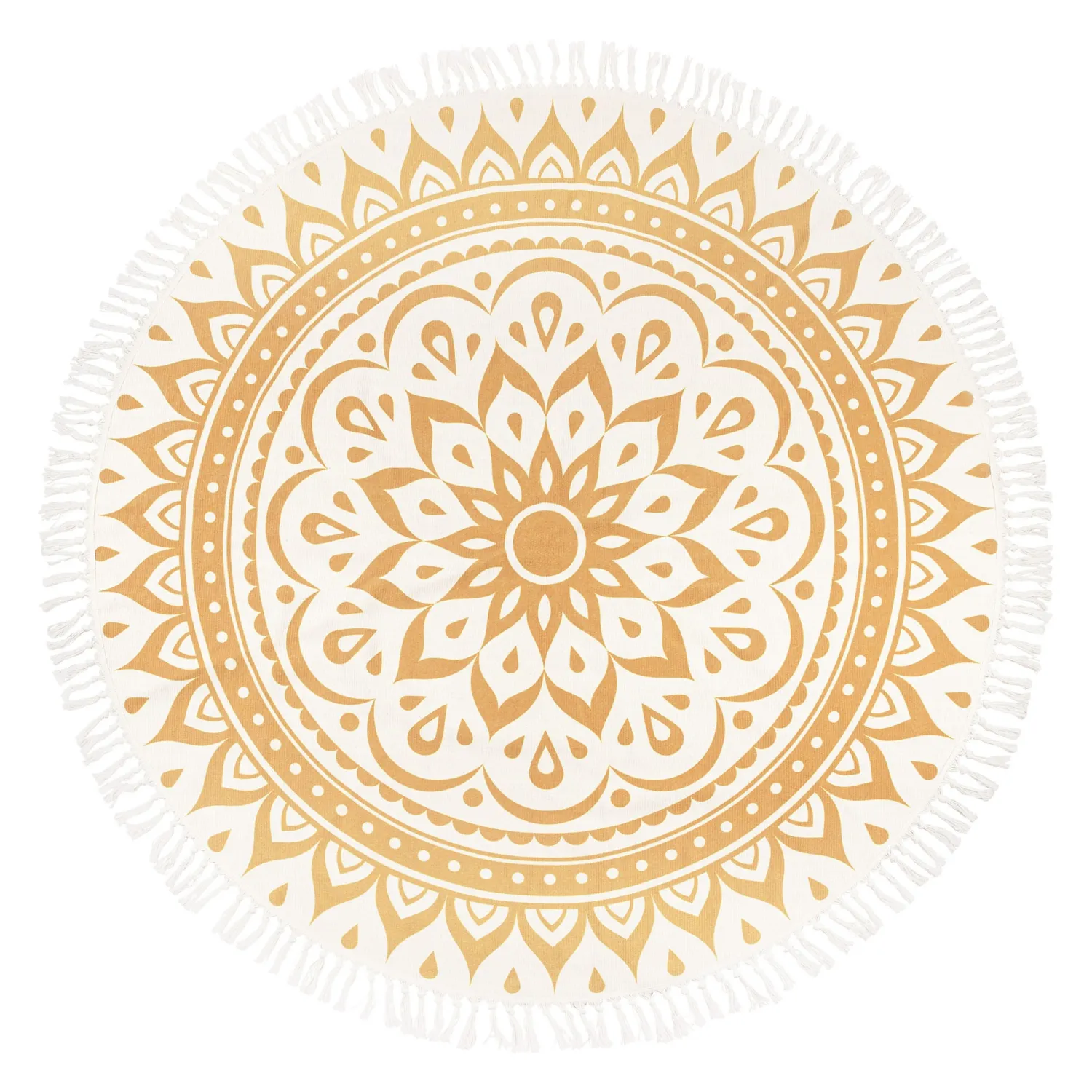 Tapis Meinl Sonic Energy Meditation 200Cm - Vintage Gold - Floral Des