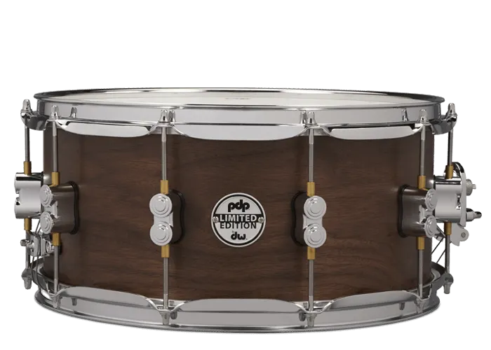 PDP Concept Series Caisse Claire 14"x 6.5" Ltd Maple/Walnut Natural Satin