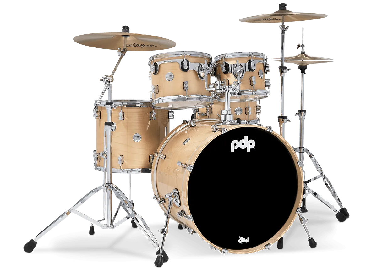 PDP Concept Maple Batterie 22"/5pcs Natural Lacquer