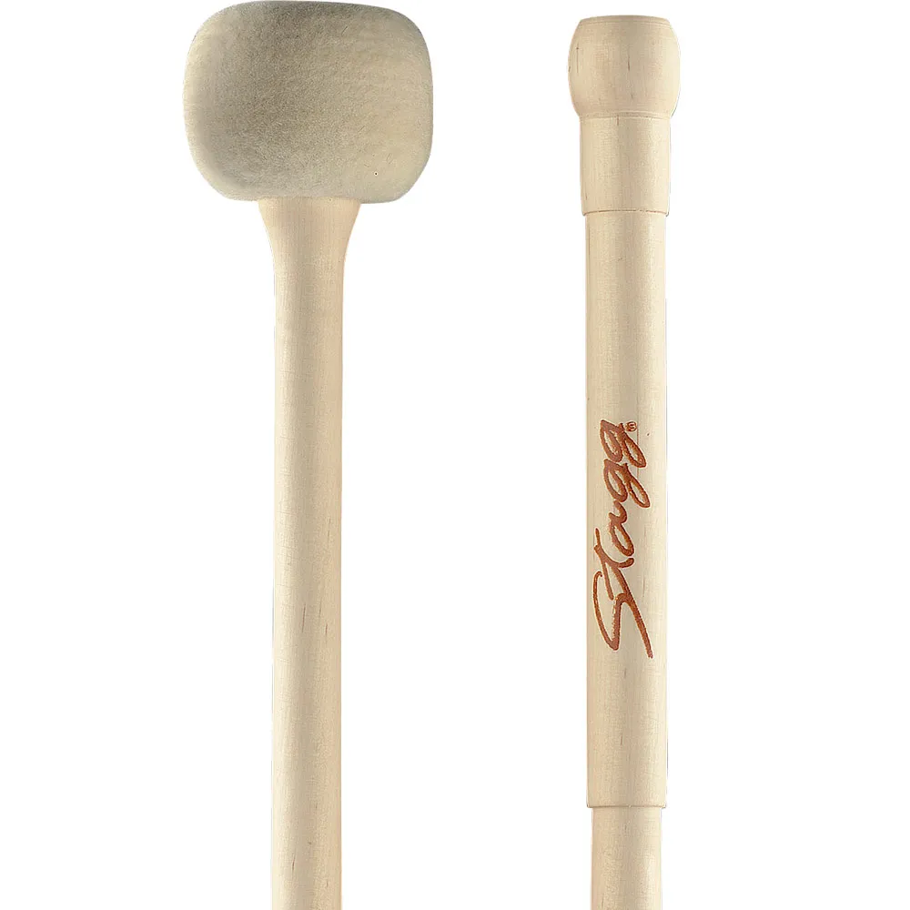 STAGG SMDF2 Mailloche ParadeErableFeutre DurMedium 