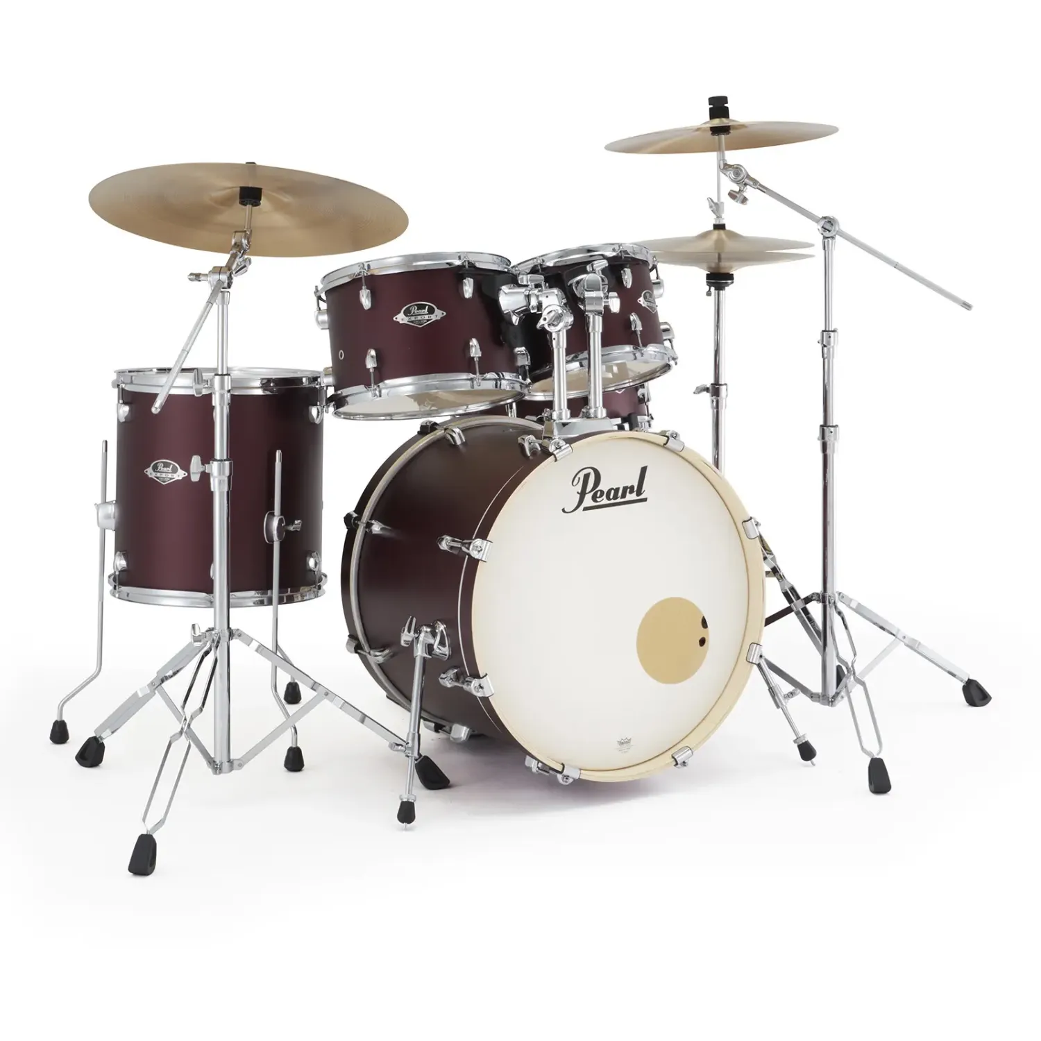 PEARL Export Fusion Batterie 20"/5pcs Satin Scarlet