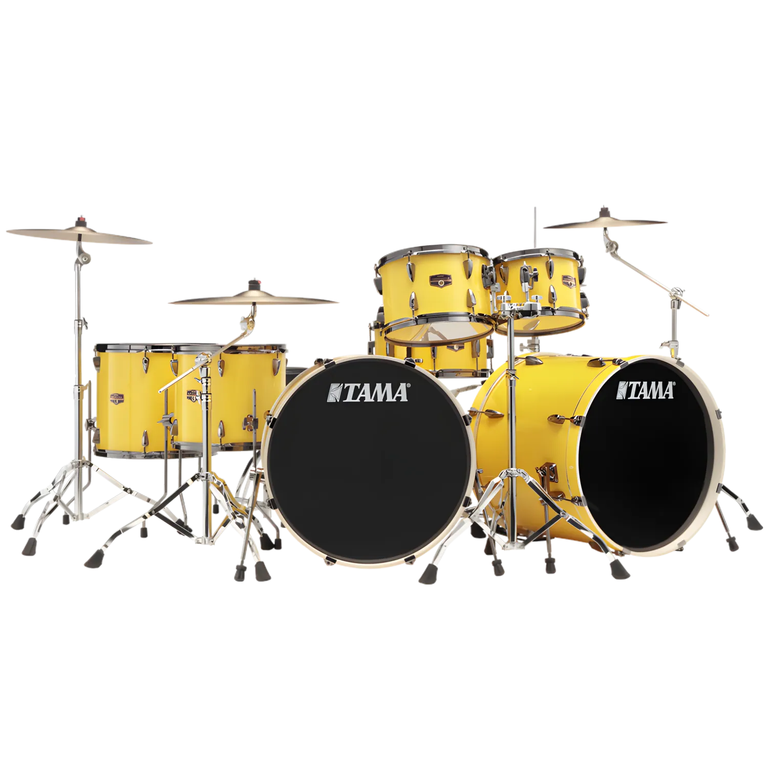 TAMA Imperialstar Batterie 22"/7pcs - Electric Yellow Ltd Lars Ulrich