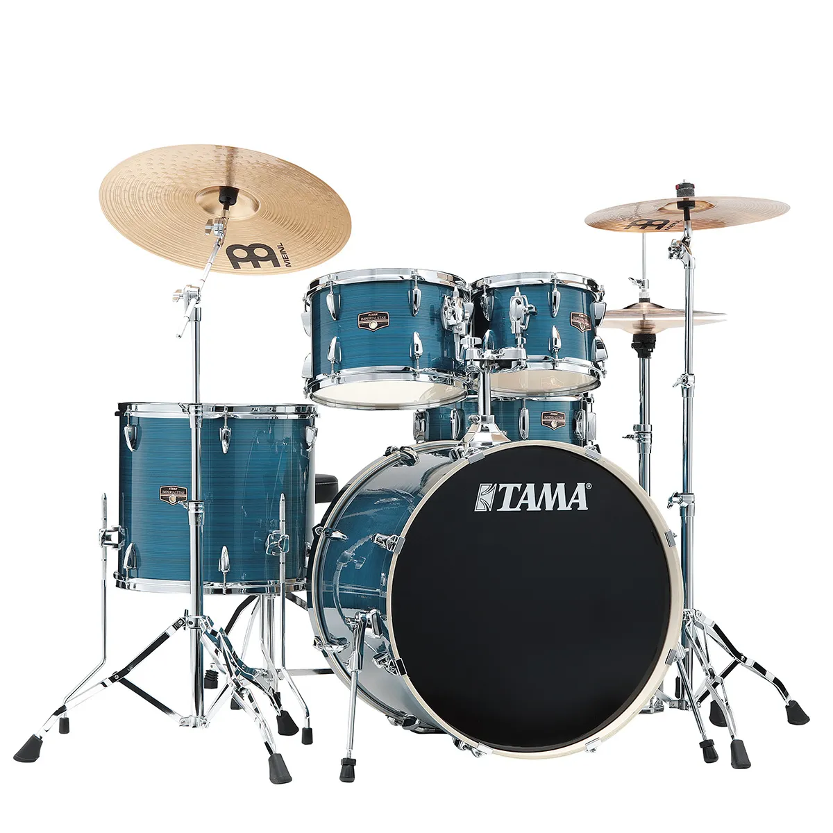 TAMA Imperialstar Batterie 22"/5pcs Hairline Blue