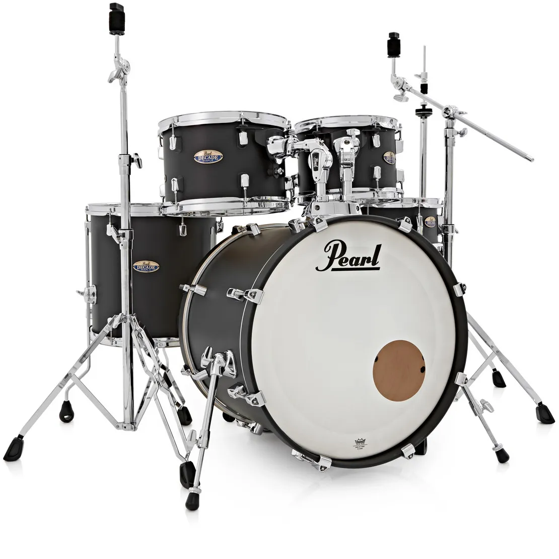 PEARL Decade Maple Batterie 22"/5pcs Satin Slate Black
