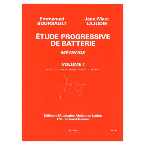 Methode Boursault Lajudie Etude Progressive Volume 01