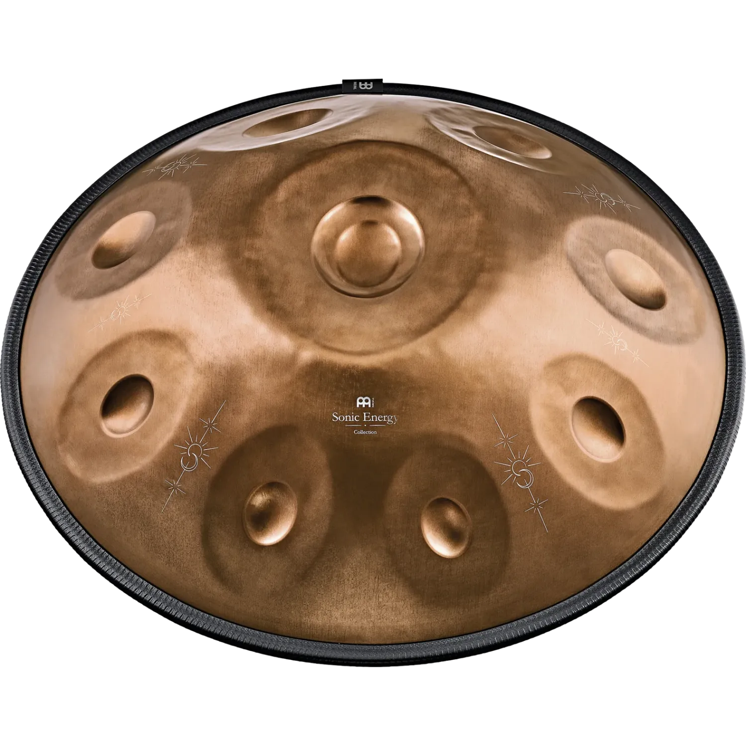 MEINL SONIC ENERGY Handpan Bb2 Amara 9 Notes 432Hz Vintage Copper Gra