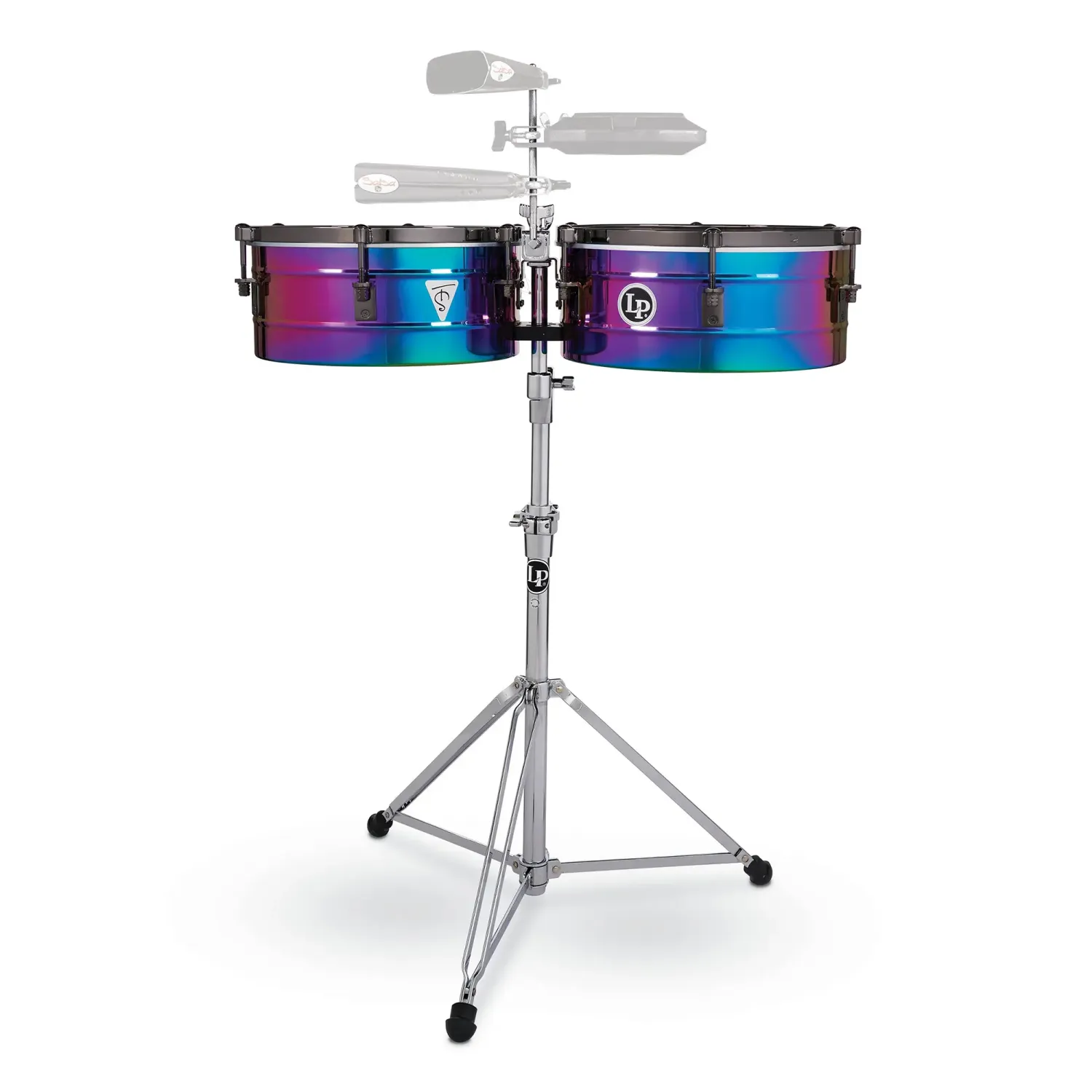 LATIN PERCUSSION LP257-TS Tony Succar Rainbow Signature Timbales Tony Succar Signature 