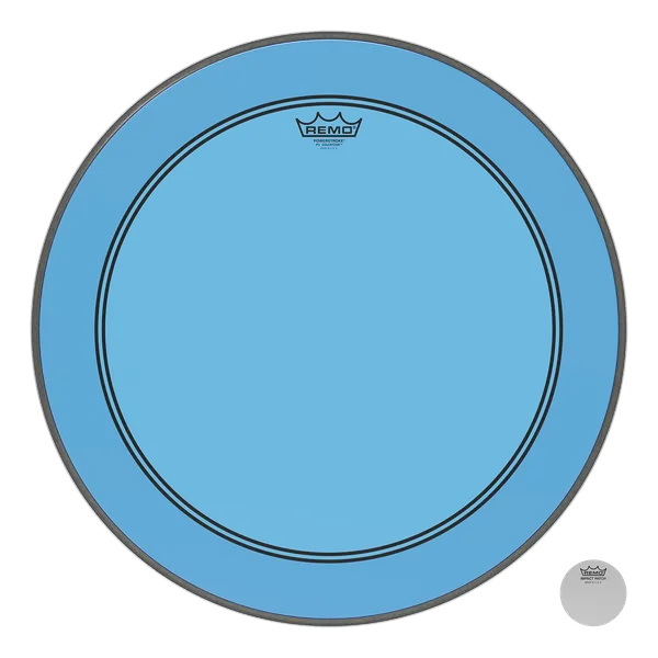 REMO Colortone 22" Powerstroke 3 Bass Blue