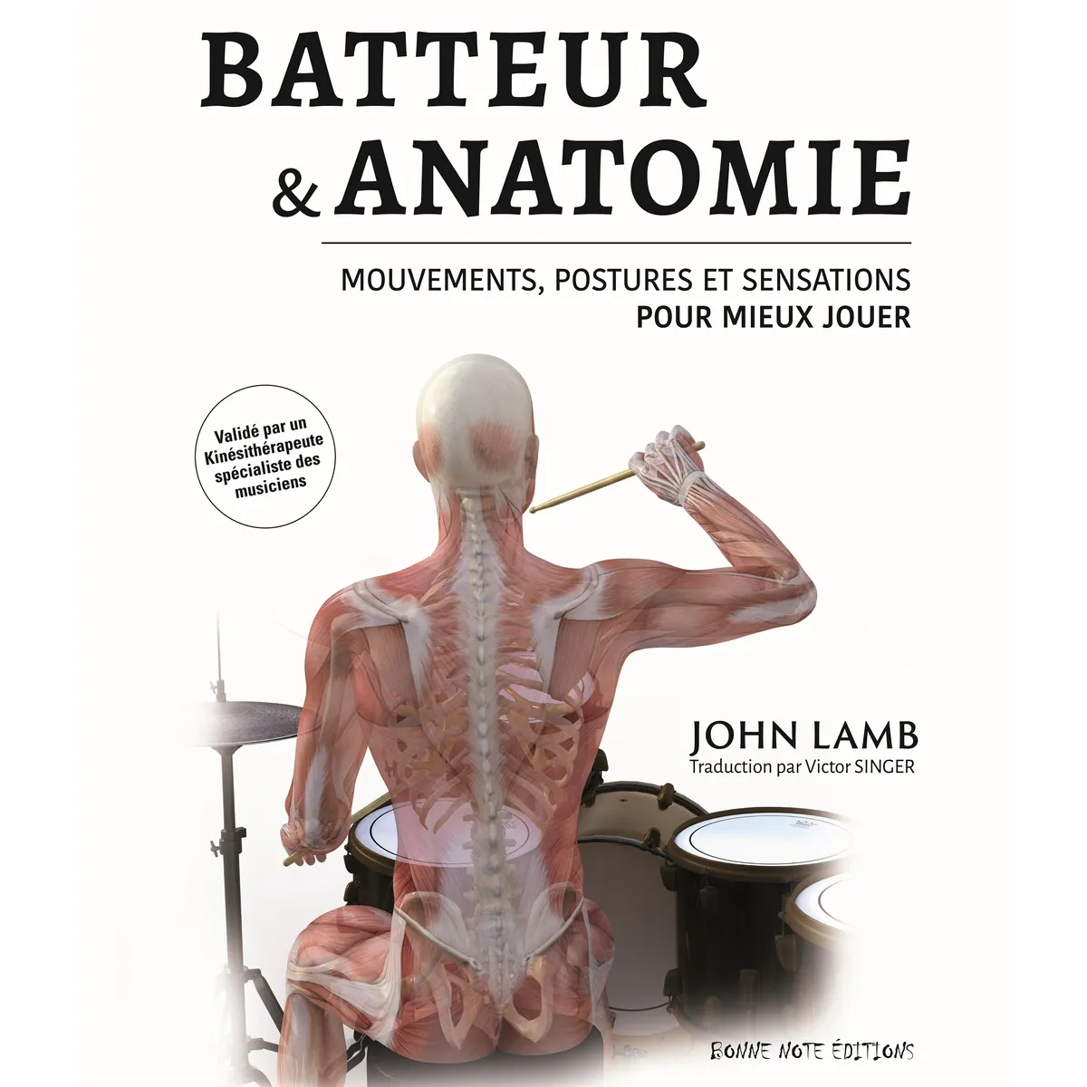 Livre Batteur & Anatomie - John Lamb