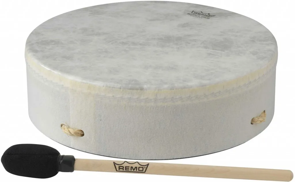 Buffalo Drum Remo 12 X 3.5" Fiberskyn + Batte