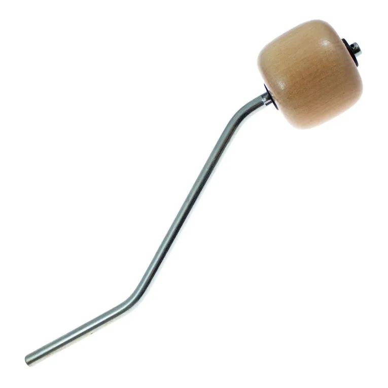 DANMAR 305B Batte Grosse Caisse Bois Rond - Tige Chrome