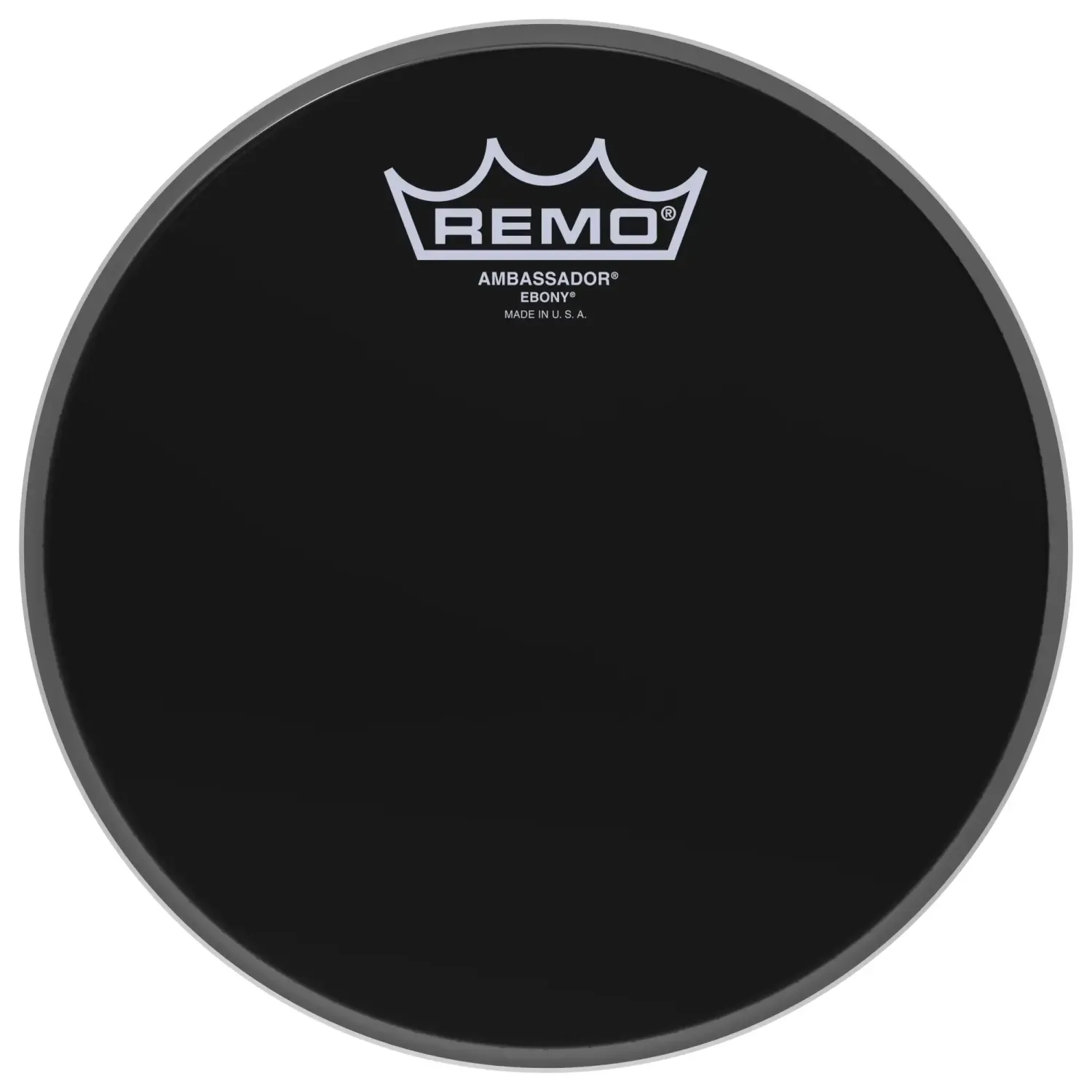 REMO Ebony 06" Ambassador