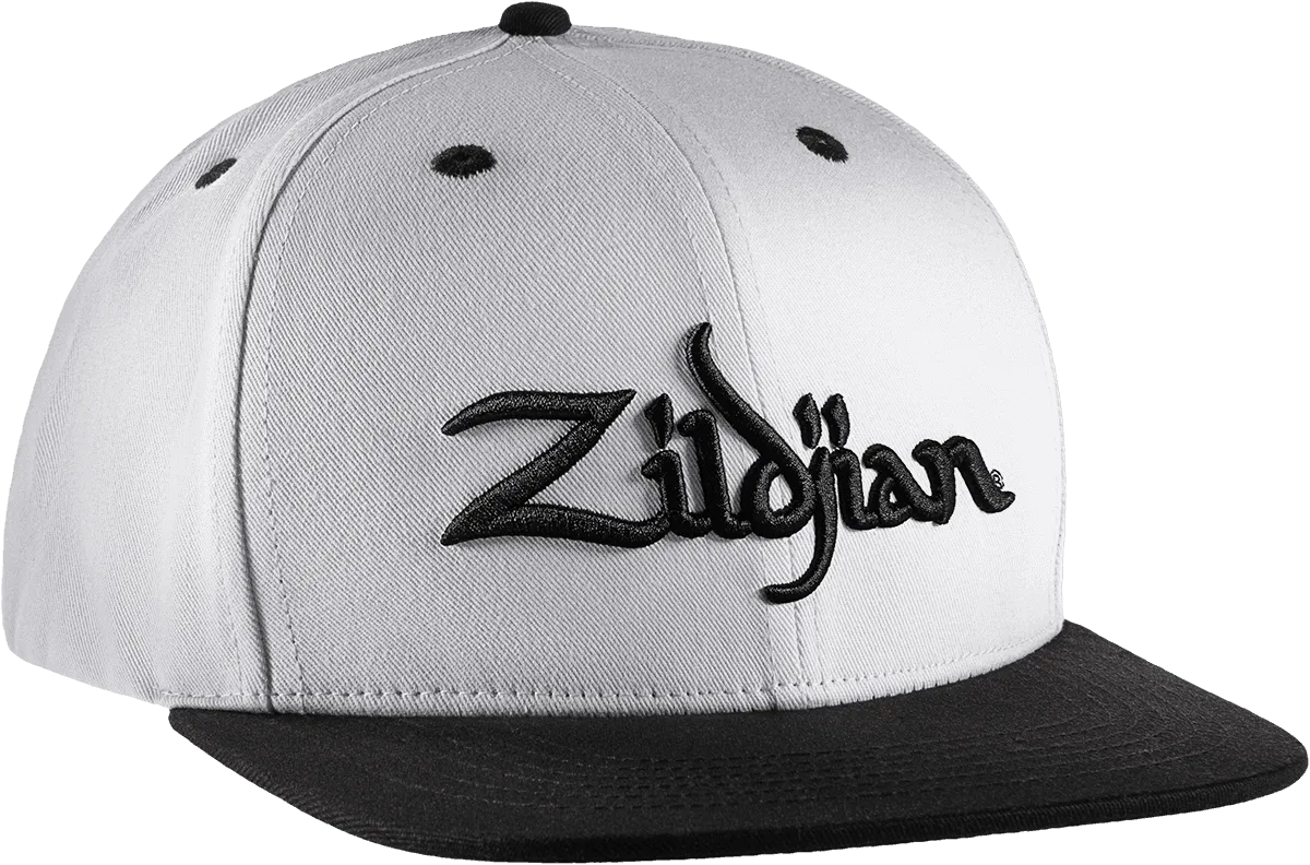 ZILDJIAN Casquette White Snapback 6 Panel