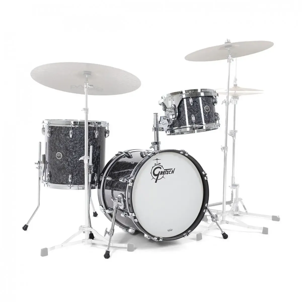 GRETSCH USA Brooklyn Batterie 18"/3pcs Deep Black Marine Pearl