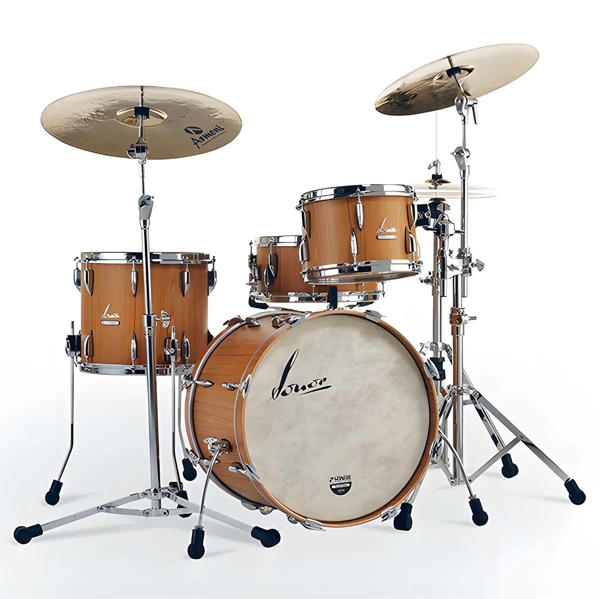 SONOR Vintage Batterie 20"/3pcs Teak Semi Gloss, No Mount