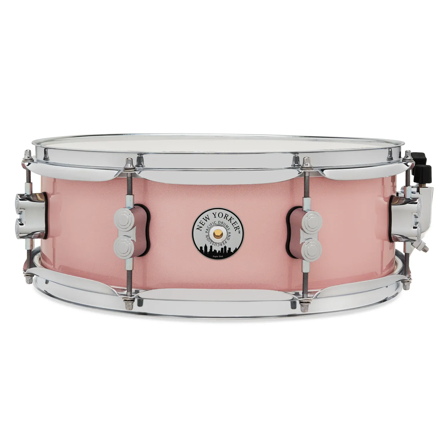 PDP Caisse Claire 14"x 05" New Yorker Pale Rose Sparkle