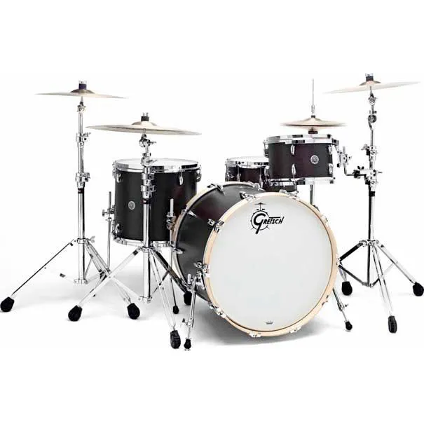 GRETSCH USA Brooklyn Batterie 24"/3pcs Satin Black Metallic