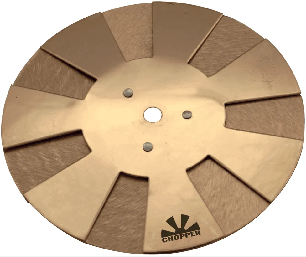 SABIAN 12"/12" Chopper Jojo Mayer Stack