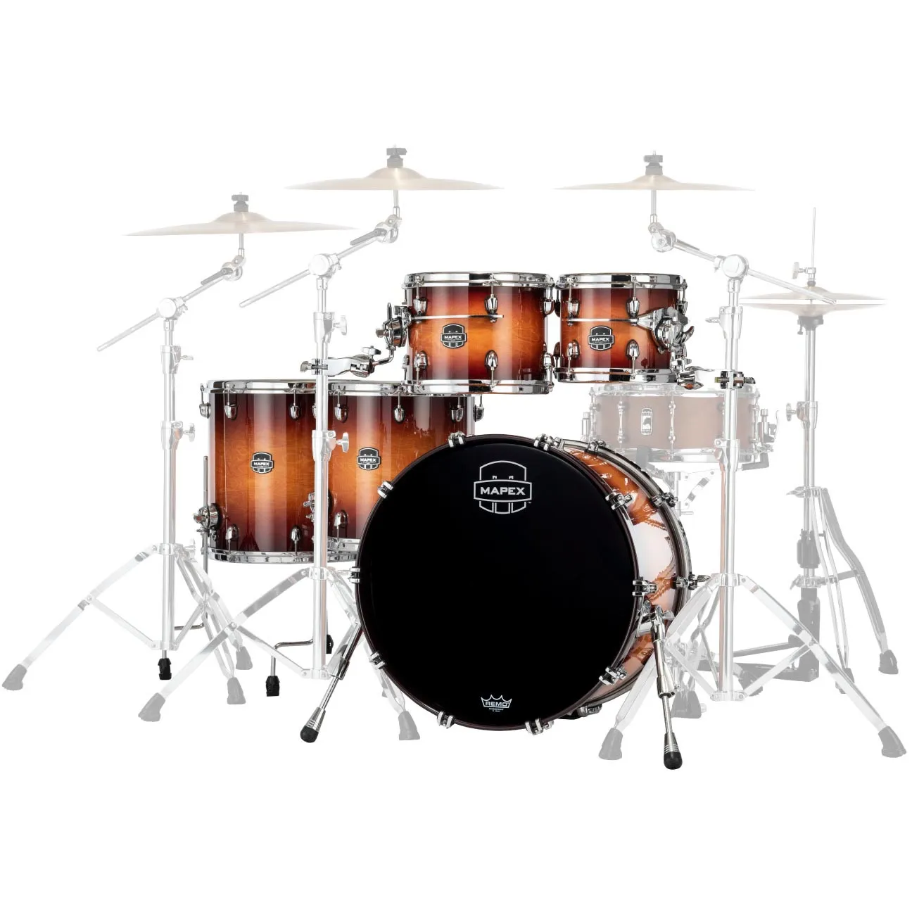 MAPEX Saturn Evolution Batterie 22"/5pcs Exotic Sunburst