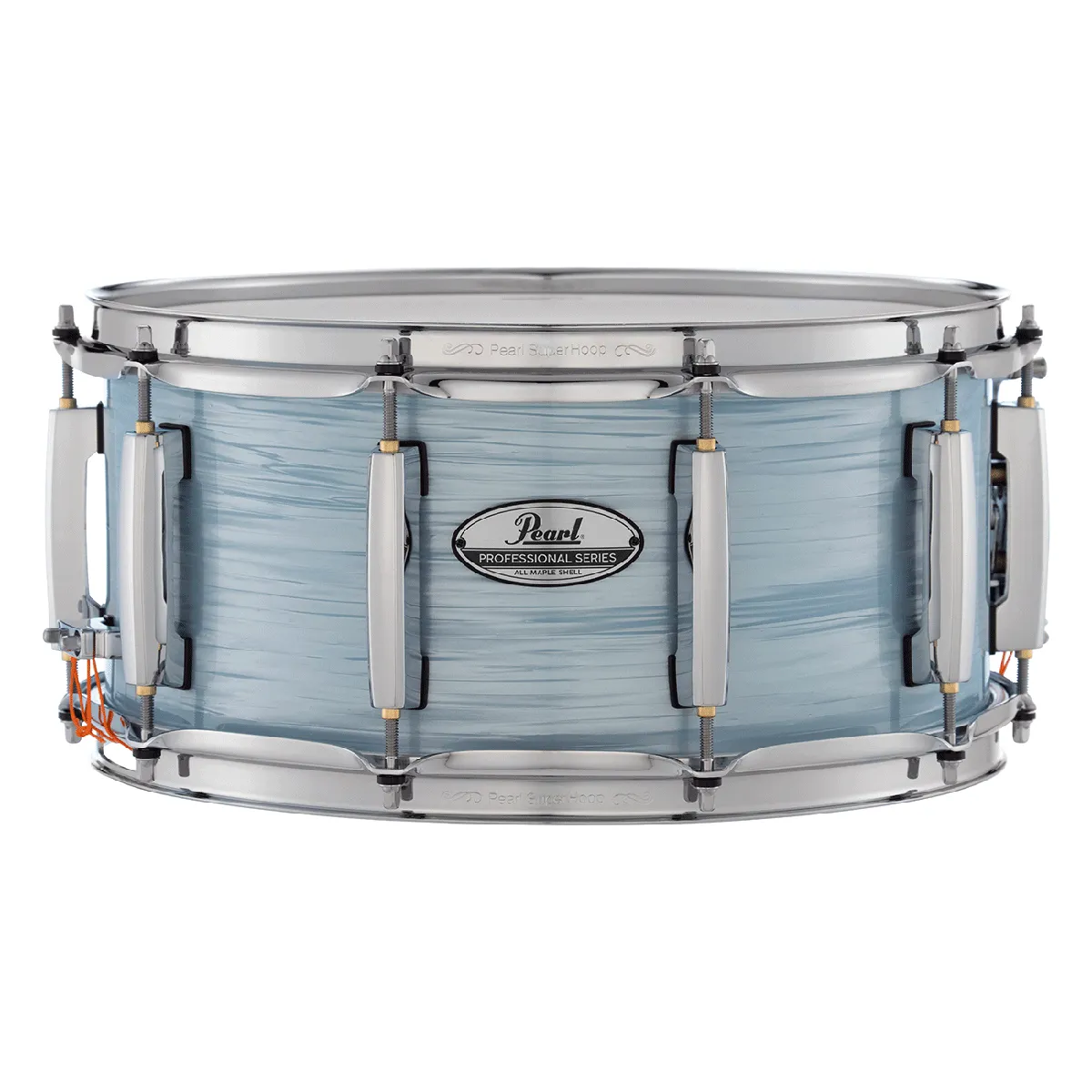 PEARL Professional Series Caisse Claire 14"x 6.5" Ice Blue Oyster
