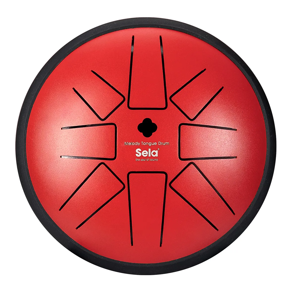 Tongue Drum Sela Melody 6" - F Min - Red