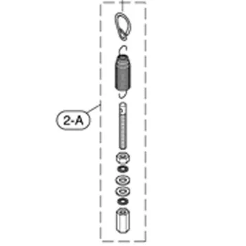 YAMAHA Ressort Kit Ressort FP7210A (X1)