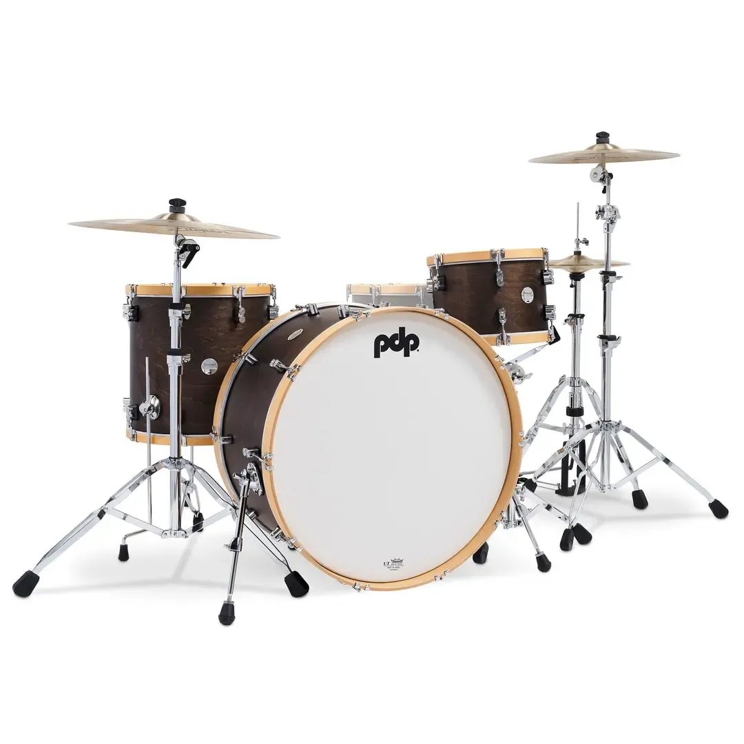 PDP Concept Classic Batterie 26"/3pcs Walnut Stain/Natural Hoop