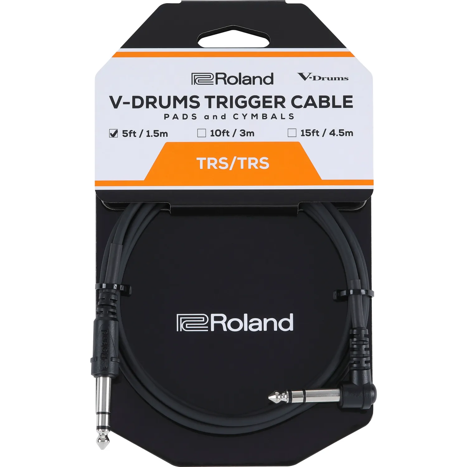 ROLAND PCS-5-TRA Cable Pour V-Drums Coude - 1.5M