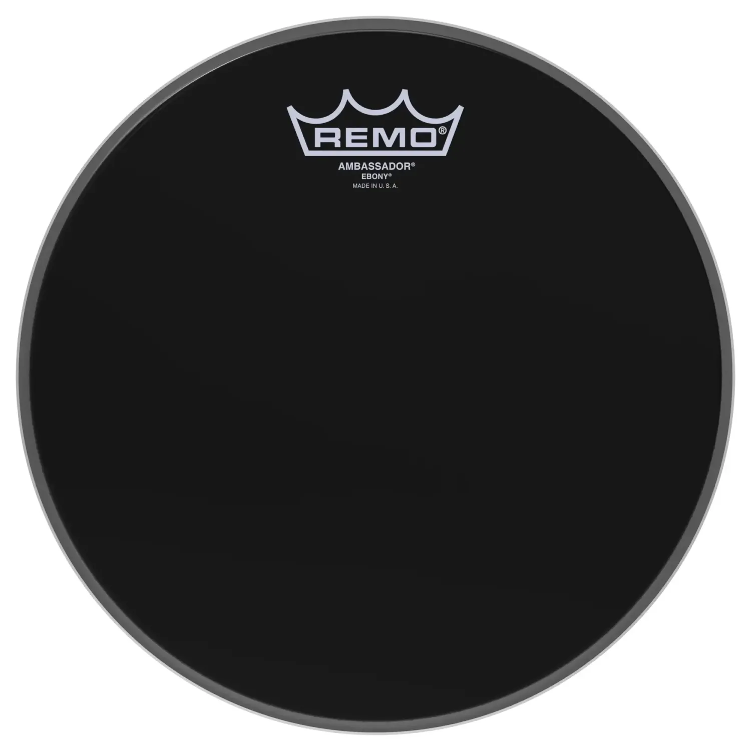 REMO Ebony 10" Ambassador