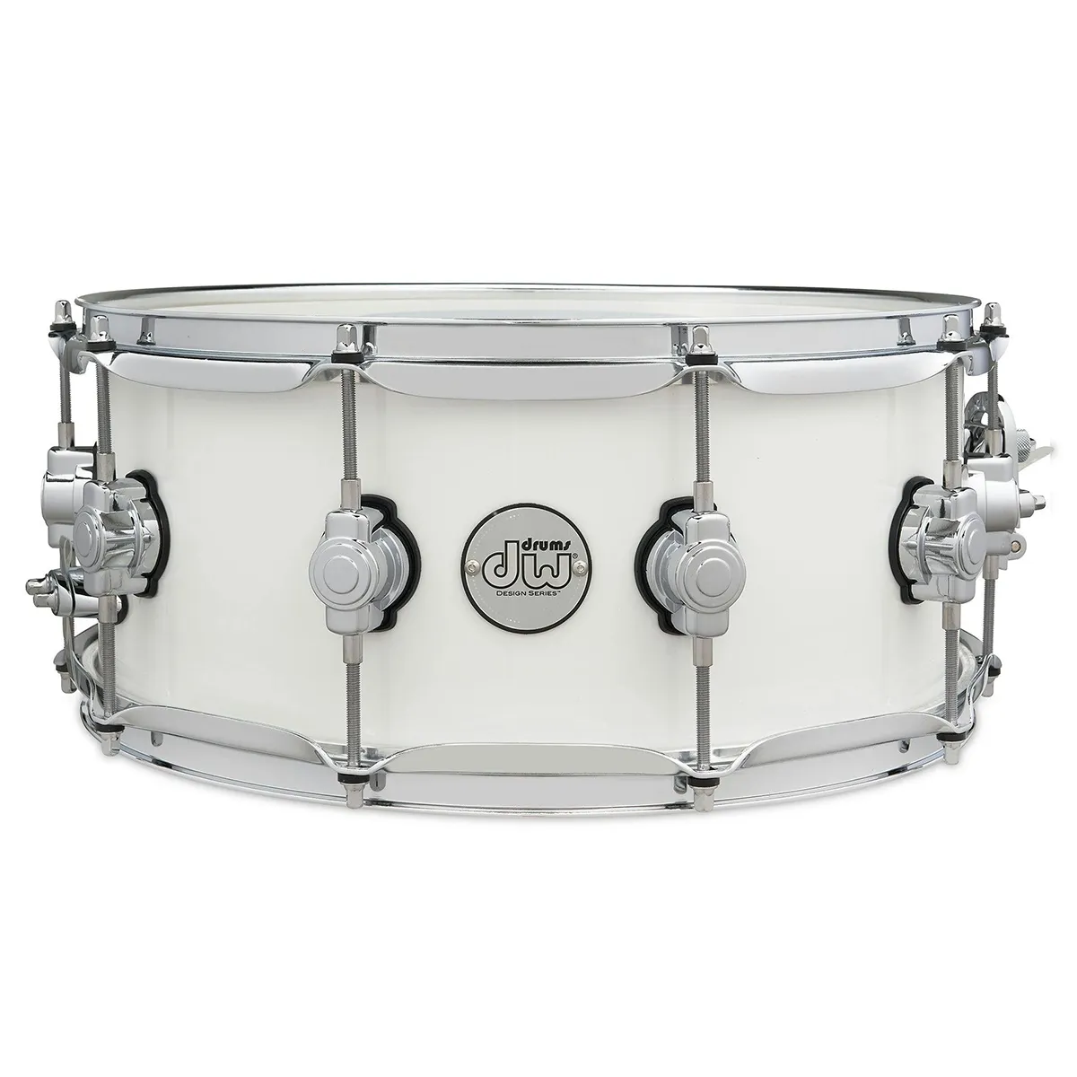 DW Design Caisse Claire 14"x 6"  Gloss White
