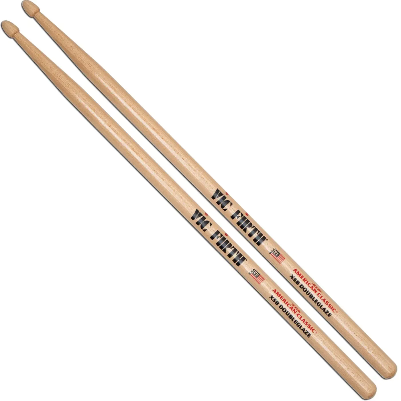 VIC FIRTH Baguettes 5B American Classic Hickory Extreme Double Glaze 