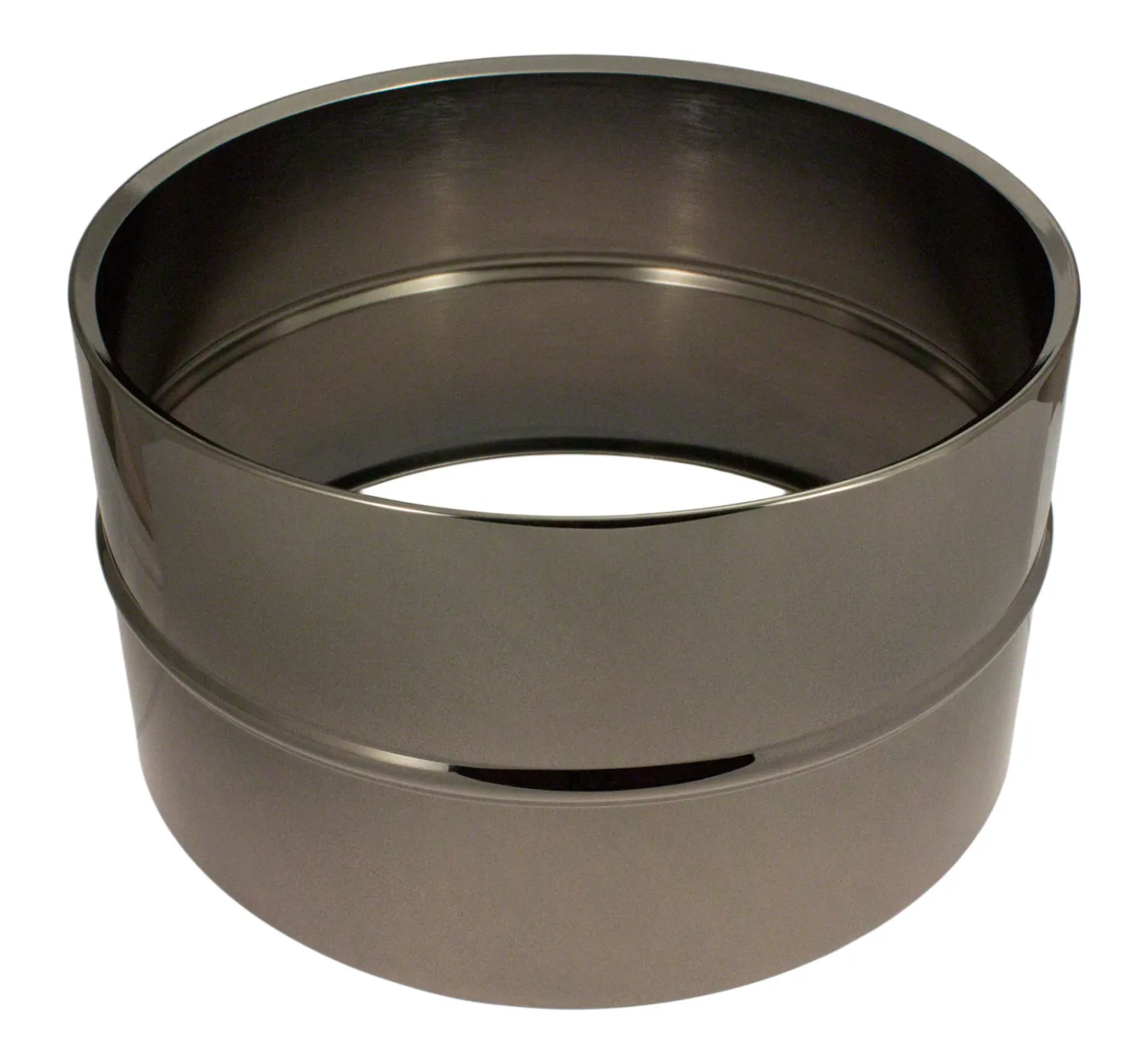 Fut Sparedrum 14 X 08" Laiton Black Nickel