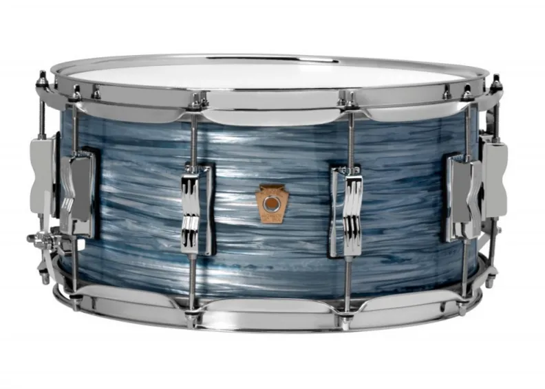 LUDWIG Classic Maple Caisse claire 14"x 6,5" Vintage Blue Oyster
