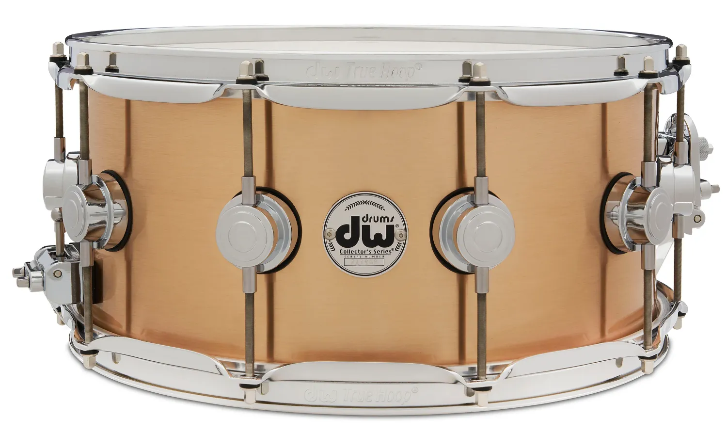 DW Collector's Caisse Claire 14"x 6.5"  Metal Brushed Bronze